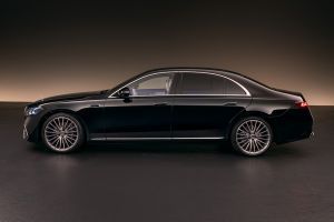 Side Profile View (Left) Image of S Class Facelift