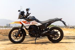 Side Profile View (Left) of 390 Adventure X