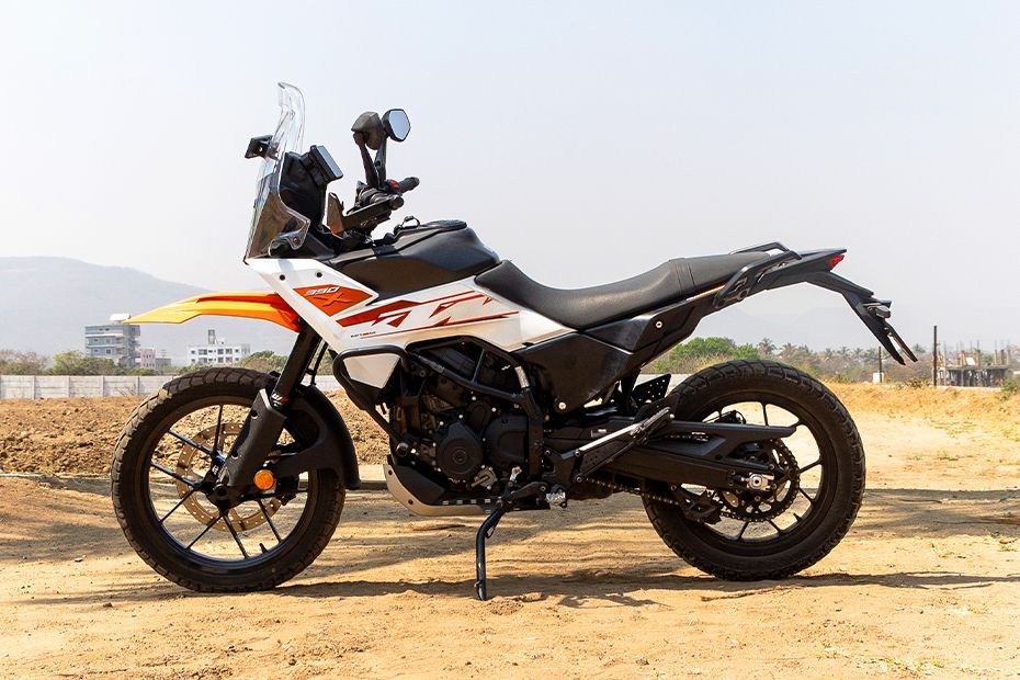 Side Profile View (Left) of 390 Adventure X