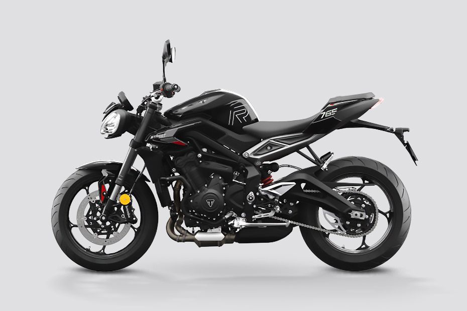 Side Profile View (Left) of Street Triple 765