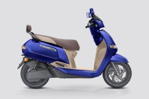 Side Profile View (Right) of iQube S