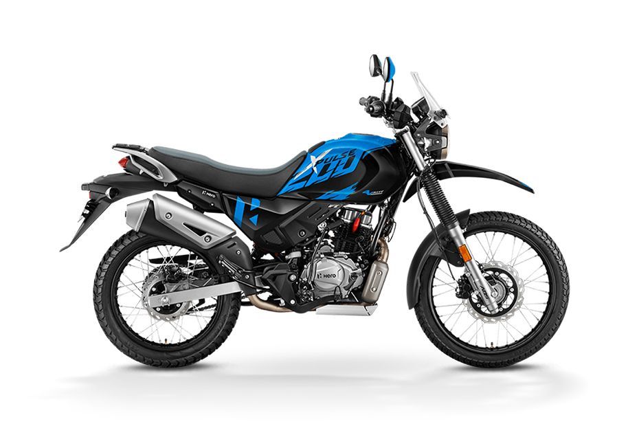 Side Profile View (Right) of XPulse 200 4V
