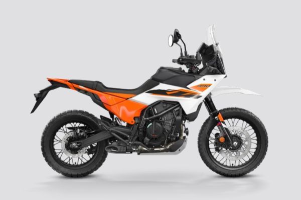 Side Profile View (Right) of 390 Adventure S