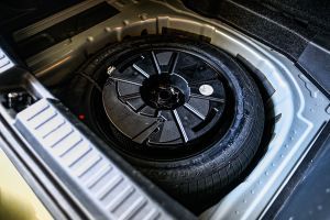 Spare Tyre Image of Taigun