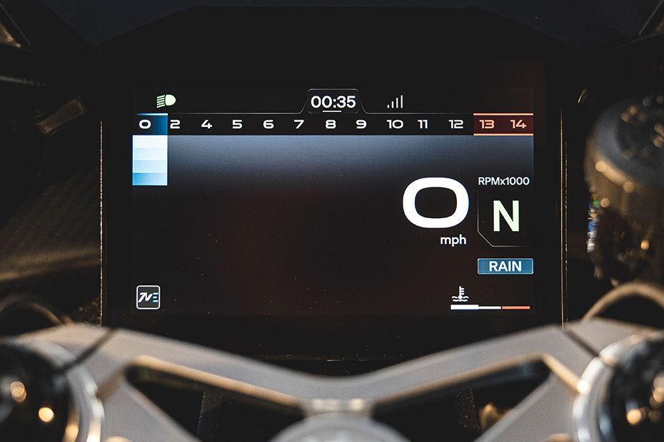 Speedometer of Manx R