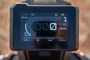 Speedometer of 390 Adventure