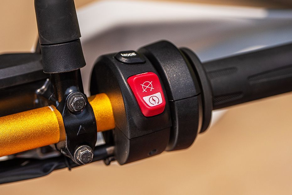 Starter Button of F 450 GS