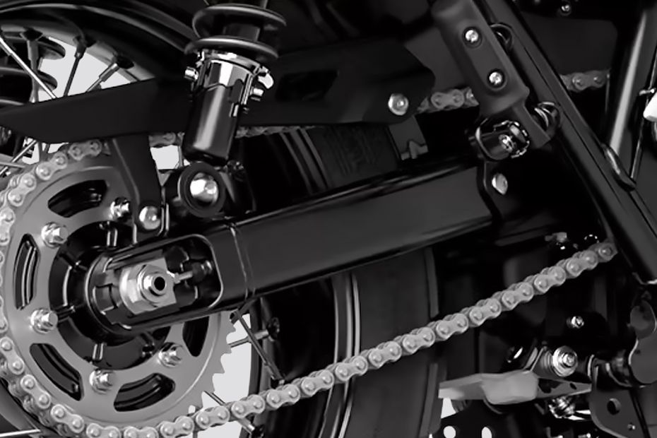 Swing Arm of Scrambler 900