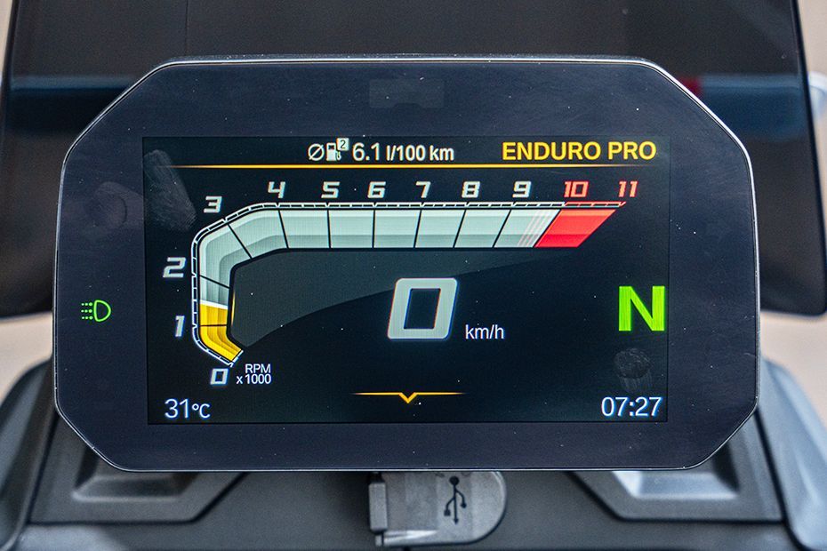 Tachometer of F 450 GS