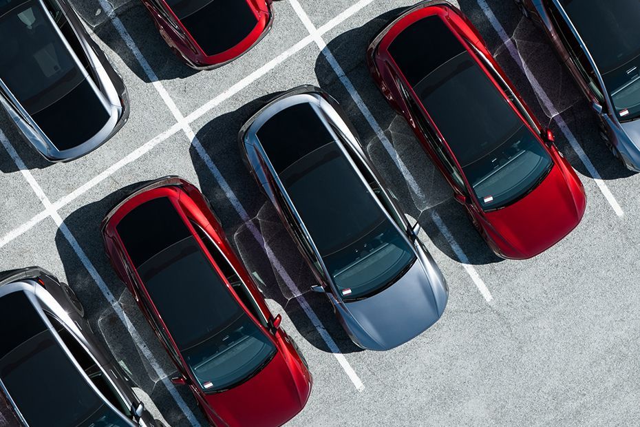 Top View Image of Model Y