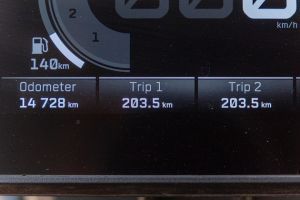 Trip Meter Image of 390 Adventure X