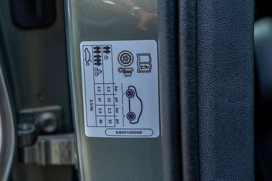 Tyre Pressure Information Image of Taigun