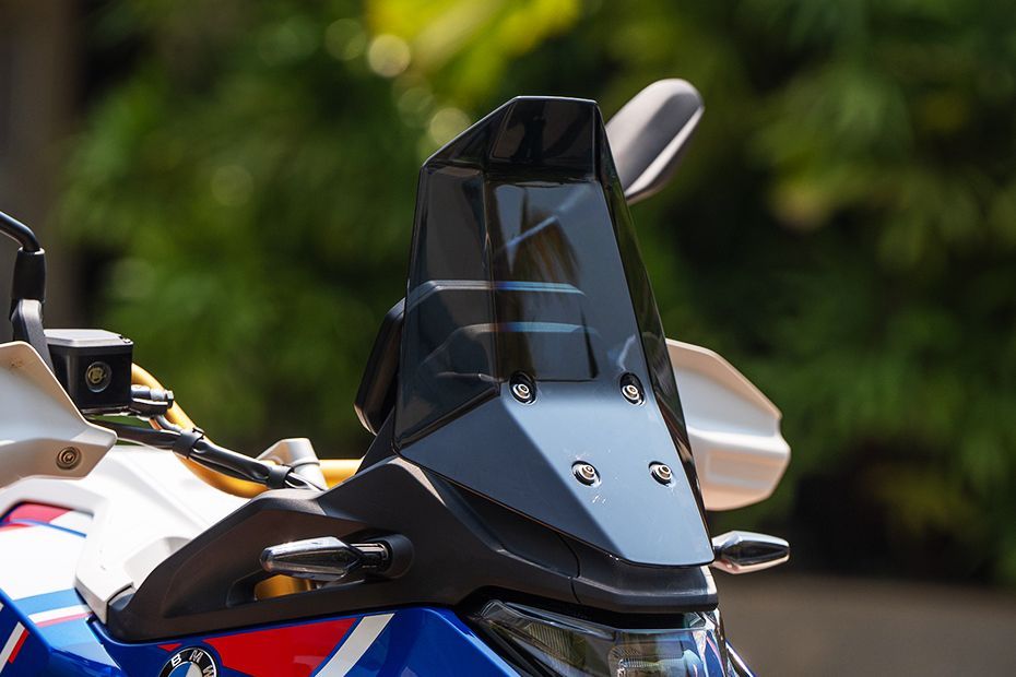 Windshield View of F 450 GS