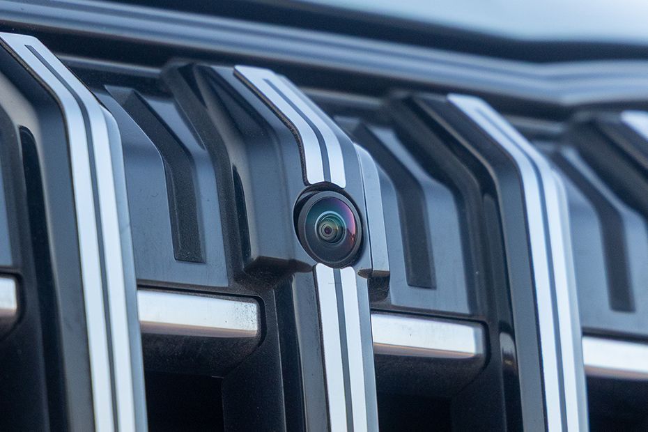 360 Degree Camera (Front) Image of Slavia Facelift