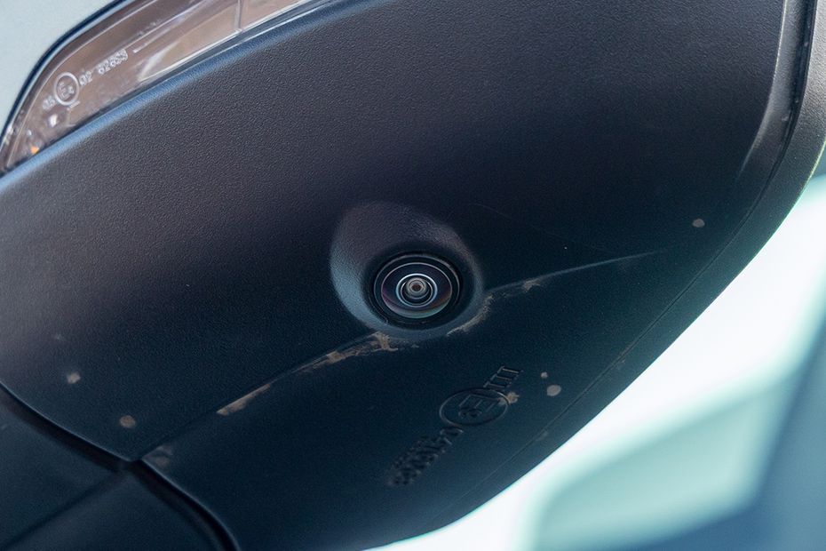 360 Degree Camera (Left) Image of Slavia Facelift