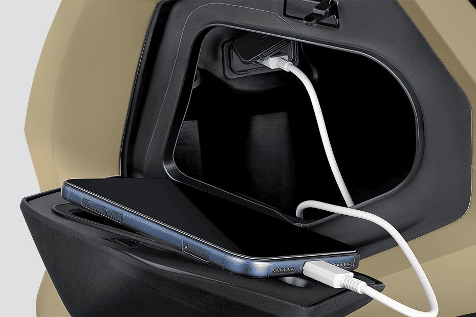Charging ports of ADV 160