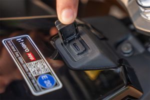 Charging ports of Xtreme 160R 4V