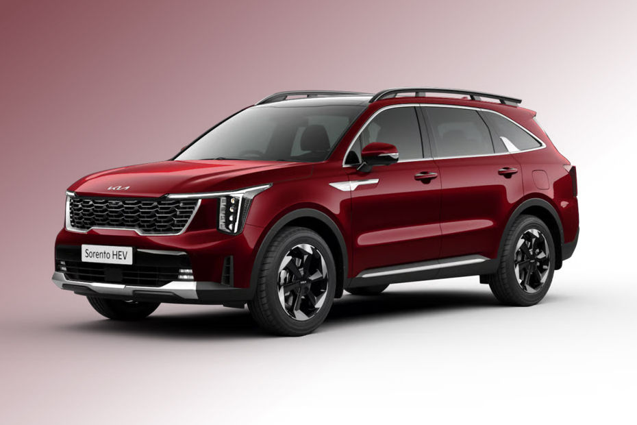 Kia Sorento Magma-Red colour