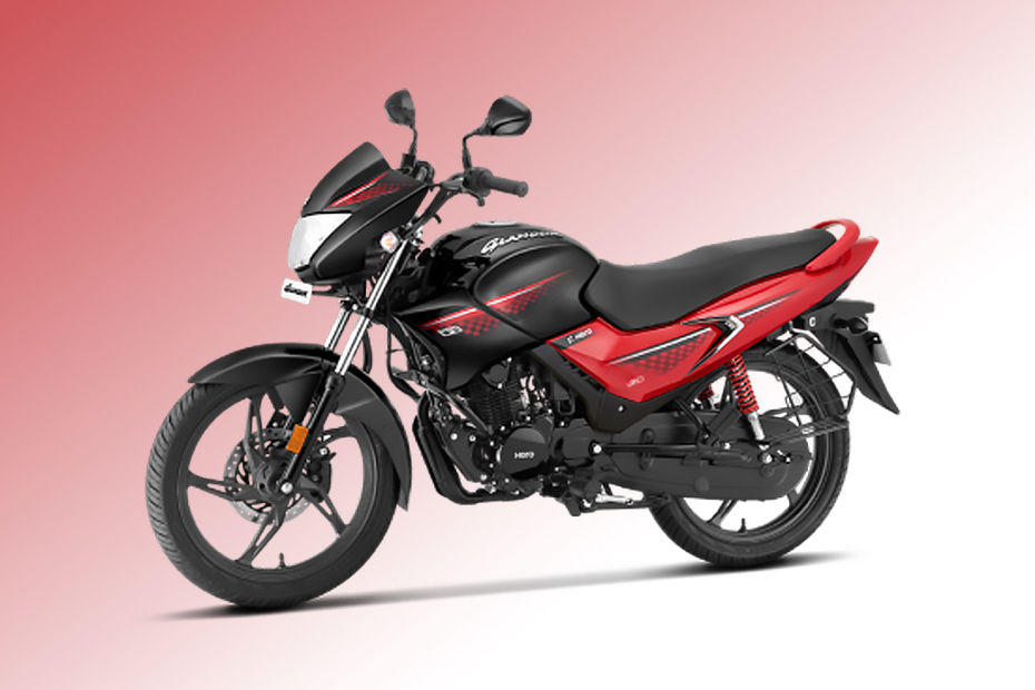 Hero Glamour Black Sports Red colour