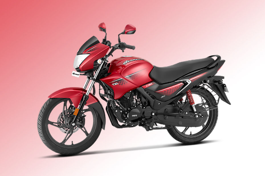 Hero Glamour Candy Blazing Red colour