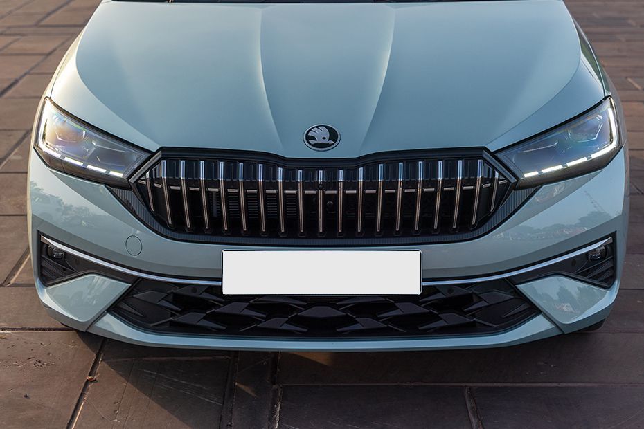 Daytime Running Lamps (DRL) Image of Slavia Facelift