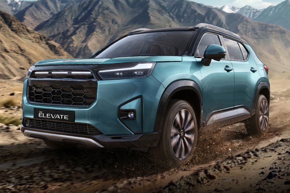 Driving: Front Left Quarter View Image of Elevate