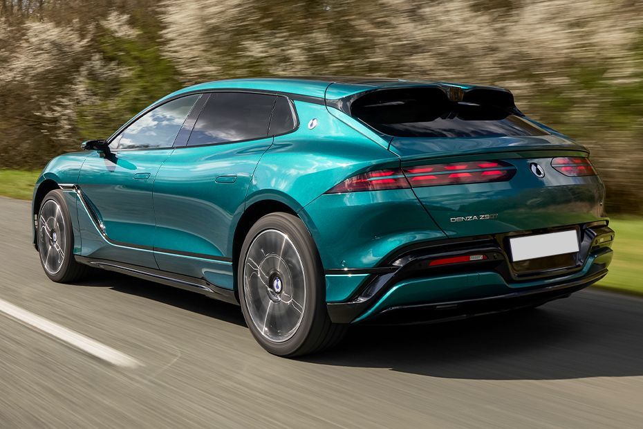 Driving: Rear Left Three Quarter View Image of Z9 GT