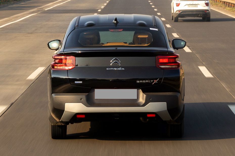 Driving: Rear View Image of Basalt