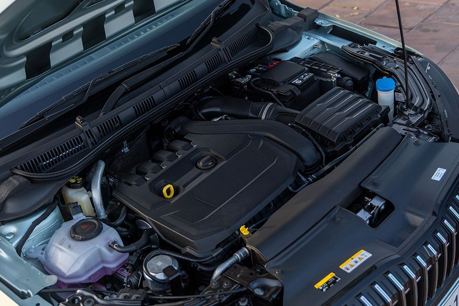 Engine Image of Slavia Facelift