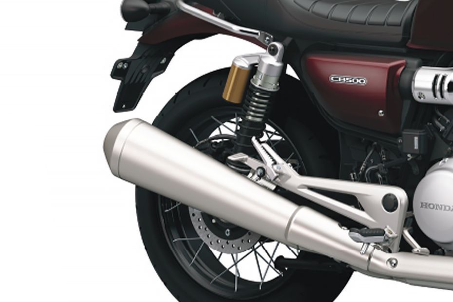 Exhaust (End Can) of CB500
