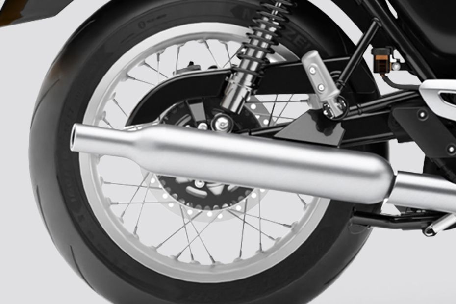 Exhaust (End Can) of Bonneville T40