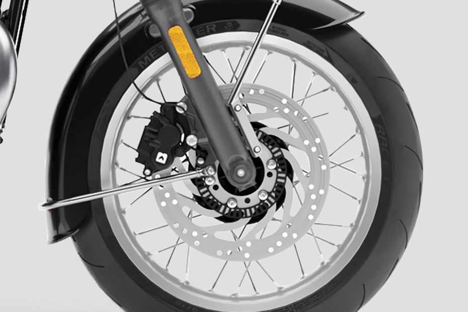 Front Brake of Bonneville T40