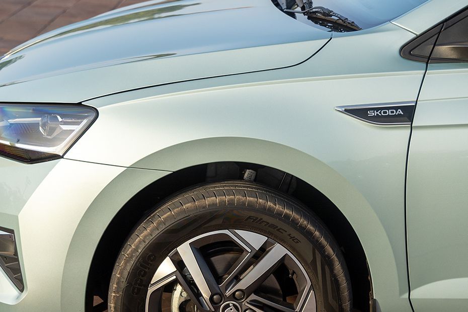 Front Fender Image of Slavia Facelift