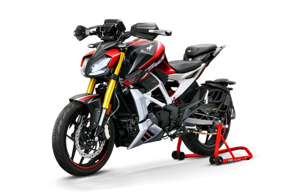 Front Left Quarter View View of Apache RTR 310