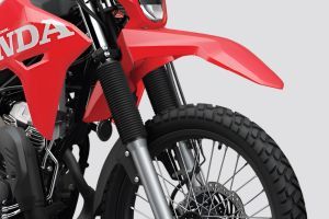 Front Mudguard & Suspension of XR 300L