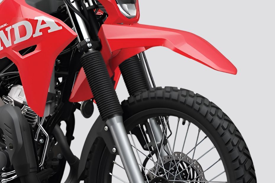 Front Mudguard & Suspension of XR 300L