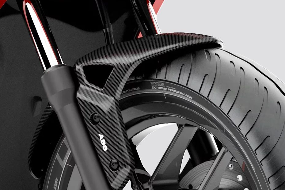 Front Mudguard & Suspension of SR 125