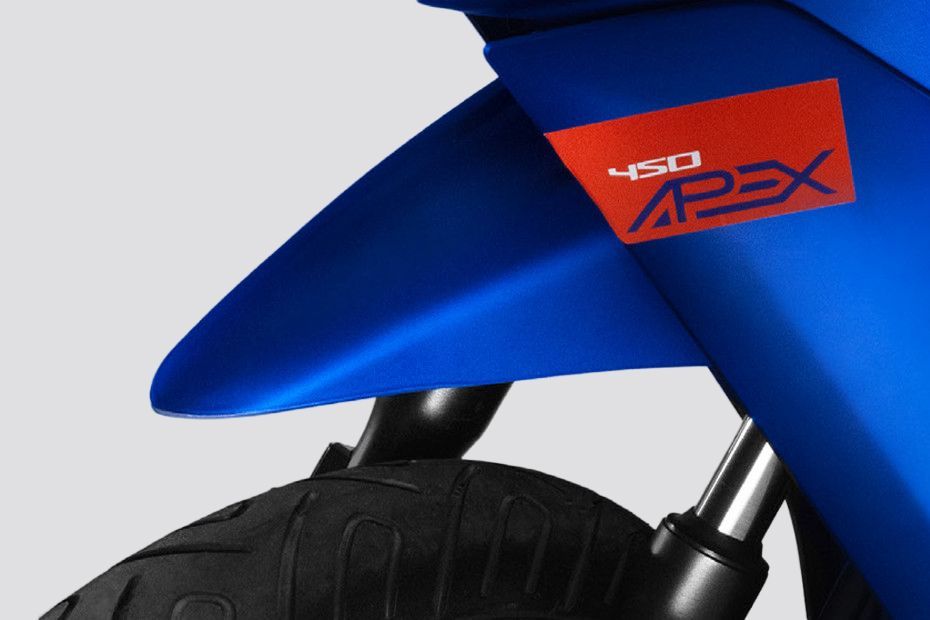 Front Mudguard & Suspension of 450 Apex