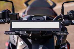 Front Number Plate of Xtreme 160R 4V