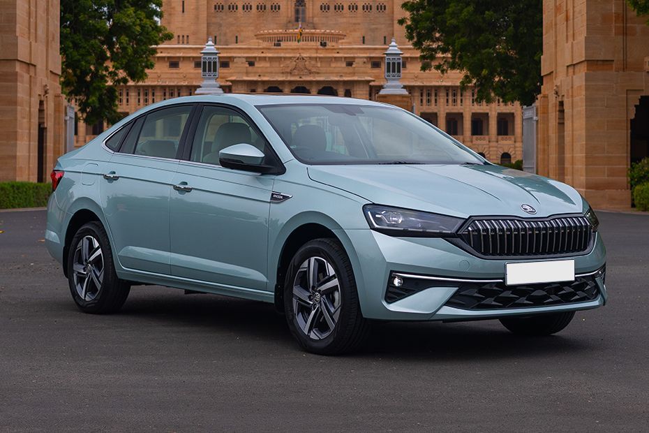 Front Right Quarter View Image of Slavia Facelift