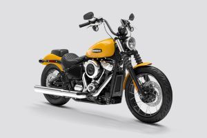 Front Right Quarter View of Street Bob