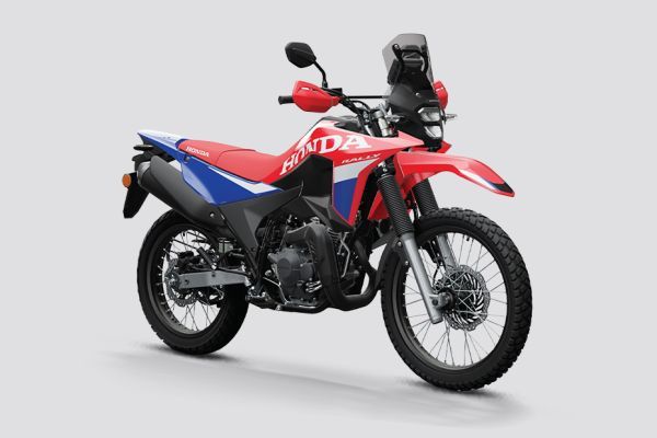 Front Right Quarter View of XR 300 Rally
