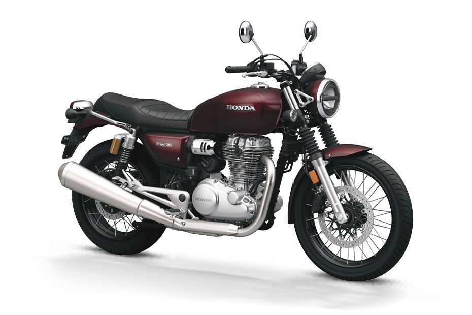 Front Right Quarter View of CB500
