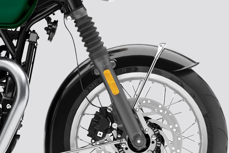 Front Suspension of Bonneville T40