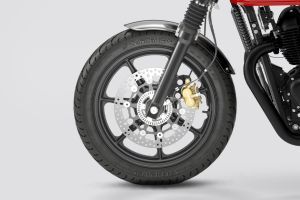 Front Wheel of Continental GT 650