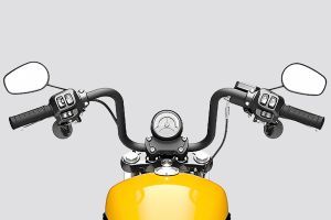 Handlebar of Street Bob