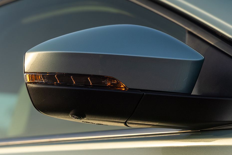 LED Blinker on OVRM Image of Slavia Facelift