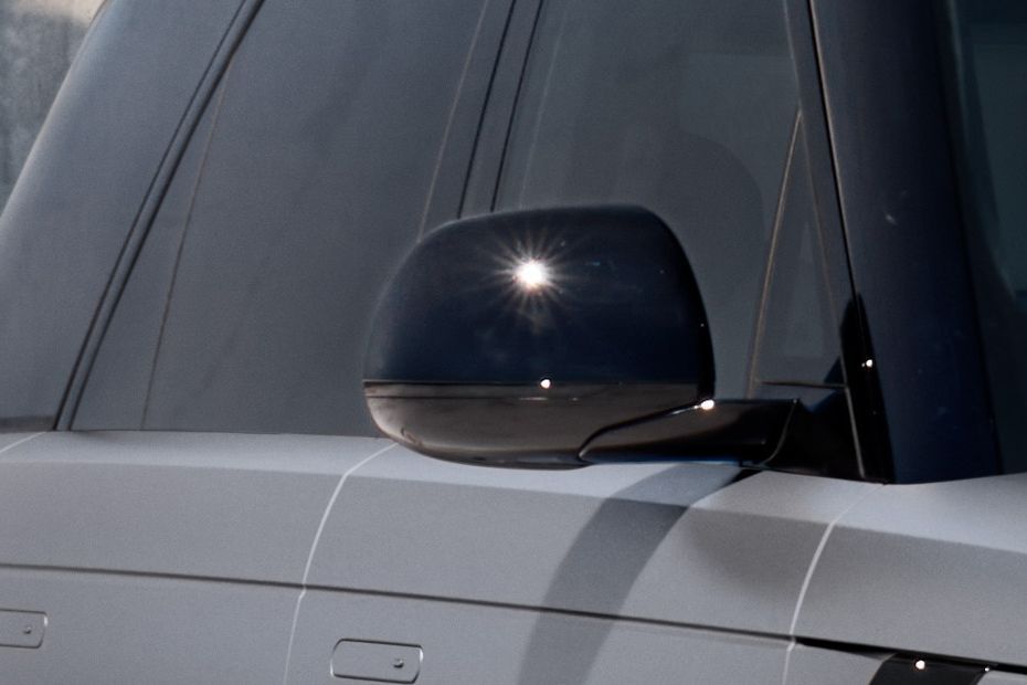 Outside Mirror Image of Range Rover Sport Electric