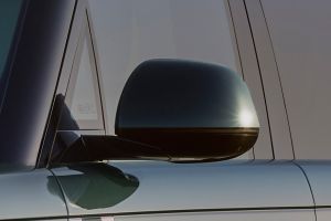 Outside Mirror Image of Range Rover Electric