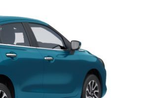 Outside Mirror Glass Image of Baleno